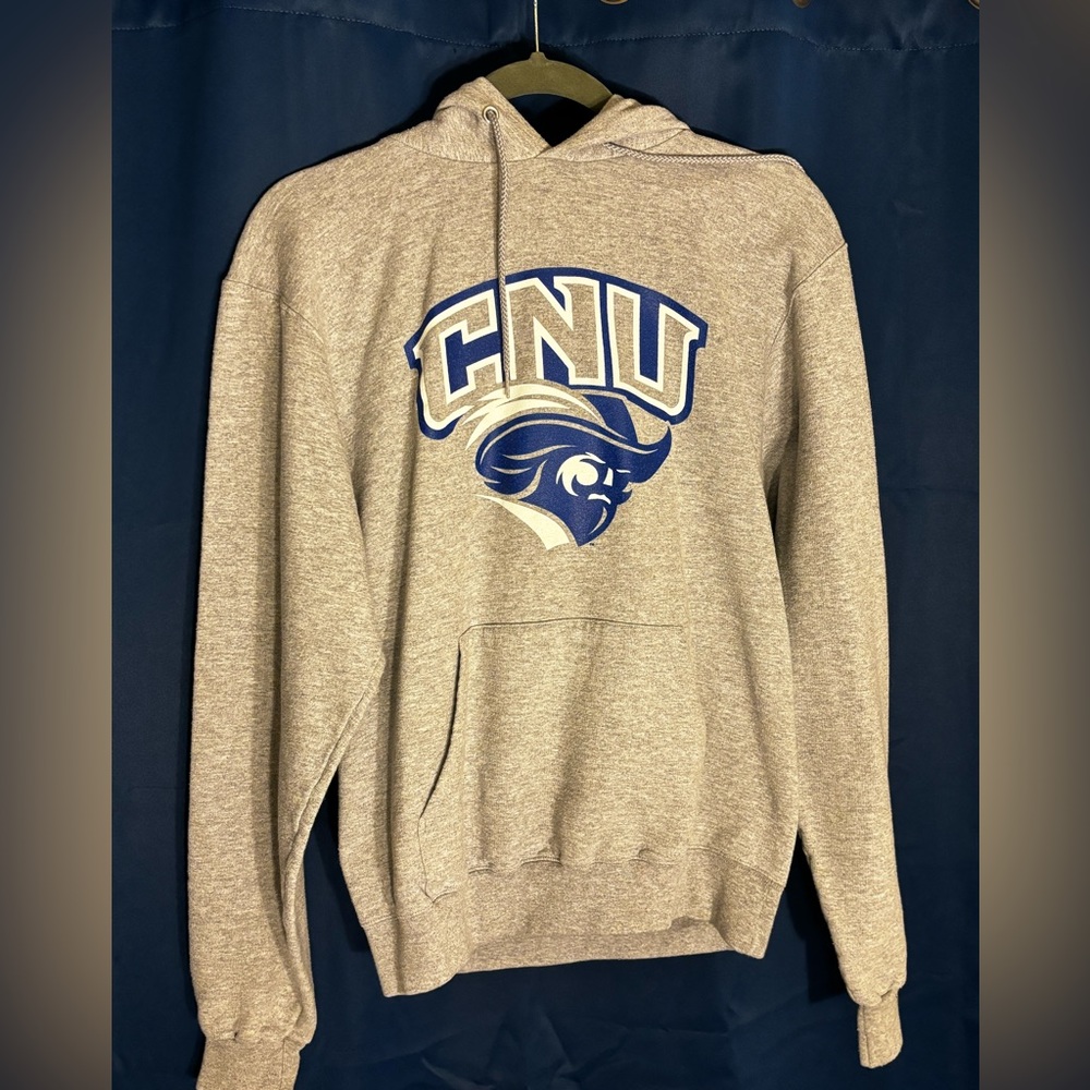 gray CNU hoodie